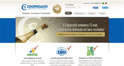 Desktop Screenshot of coopersalto.com.br